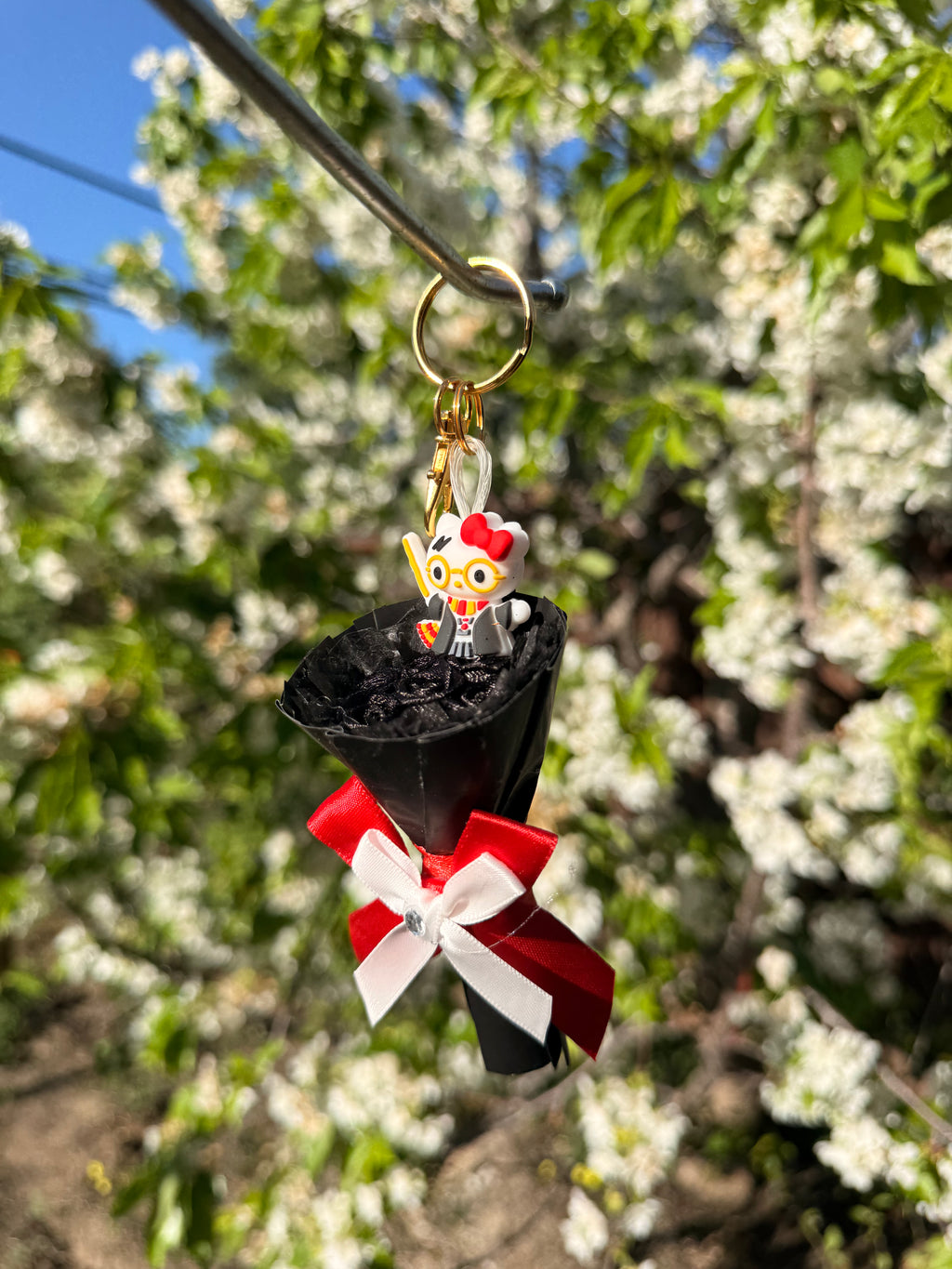 Harry Potter Hello Kitty Keychain