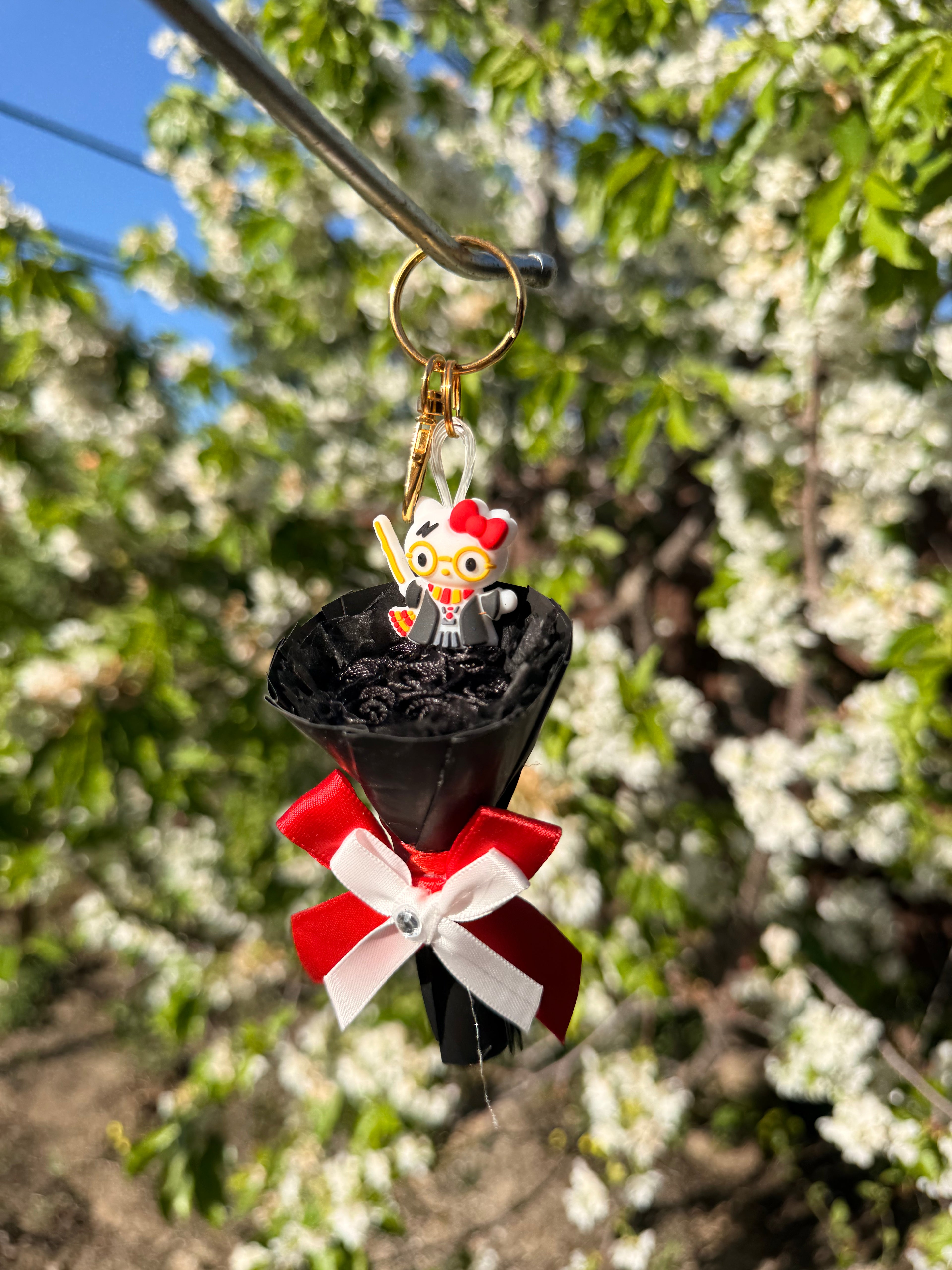 Harry Potter Hello Kitty Keychain