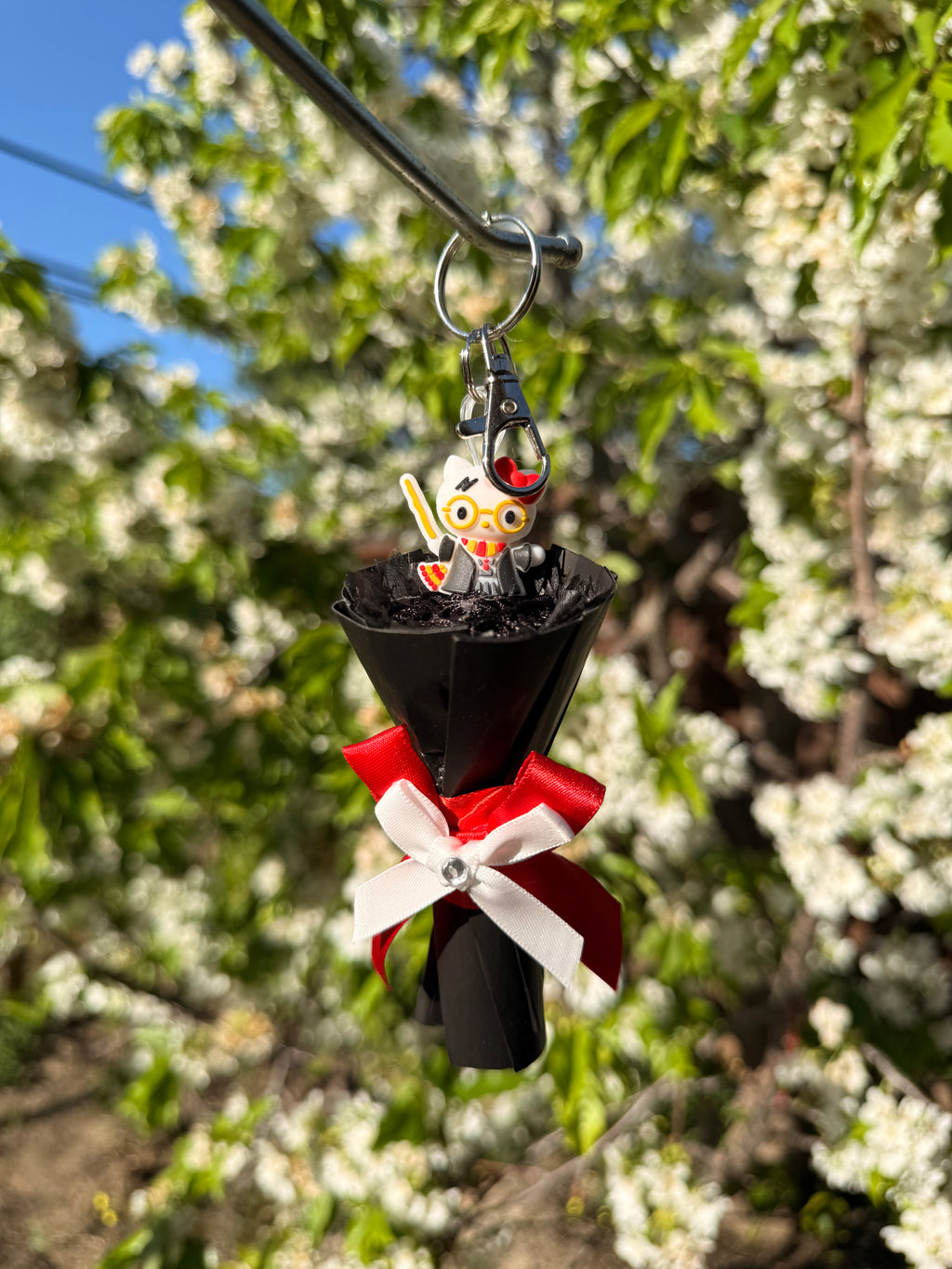 Harry Potter Hello Kitty Keychain